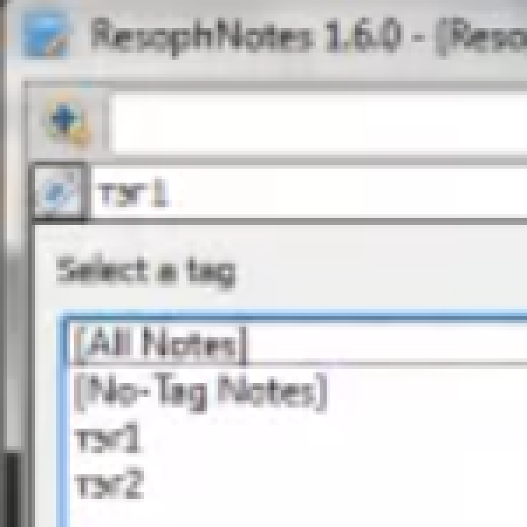 ResophNotes скачать на Windows бесплатно