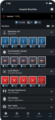 Скриншот приложения Destiny 2 Companion - №3