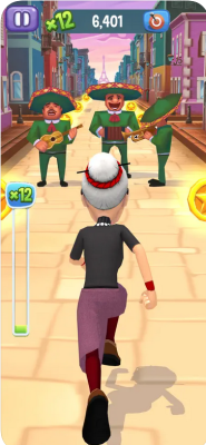 Скриншот приложения Angry Gran Run - №3