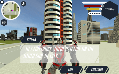 Скриншот приложения Robot Firetruck - №2