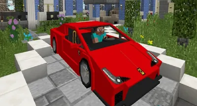 Скриншот приложения Super Car F. Mod for MCPE - №4