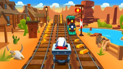 Скриншот приложения Говорящий Том: бег за золотом - №7