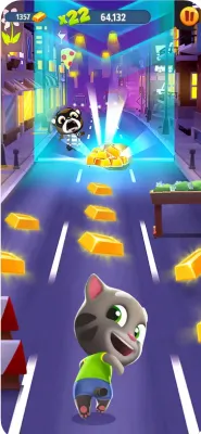 Скриншот приложения Говорящий Том: бег за золотом - №6