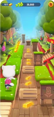 Скриншот приложения Говорящий Том: бег за золотом - №7