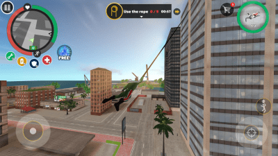Скриншот приложения Rope Hero: Vice Town - №2