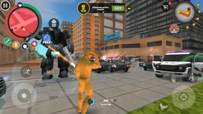 Скриншот приложения Rope Hero: Vice Town - №5