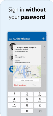 Скриншот приложения Microsoft Authenticator - №4