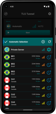 Скриншот приложения TLS Tunnel - №4