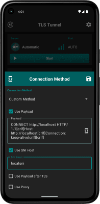 Скриншот приложения TLS Tunnel - №6