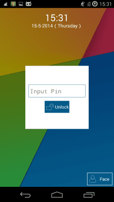 Скриншот приложения Lock by Face - №3
