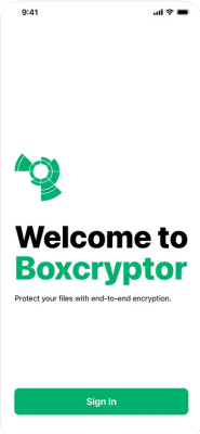 Скриншот приложения Boxcryptor - №1