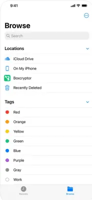 Скриншот приложения Boxcryptor - №5
