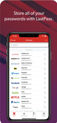 Скриншот приложения LastPass Password Manager - №1