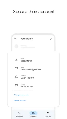Скриншот приложения Google Family Link (для родителей) - №4