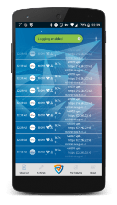 Скриншот приложения Protect Net: Брэндмауэр для Андроид без root - №3