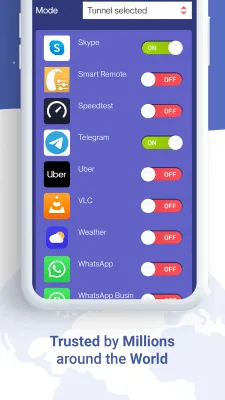 Скриншот приложения Astrill VPN - free & premium Android VPN - №3