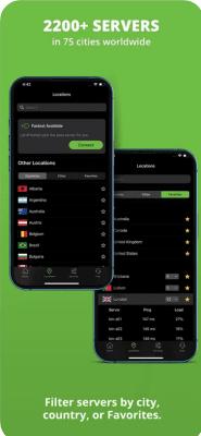 Скриншот приложения IPVanish VPN - №6