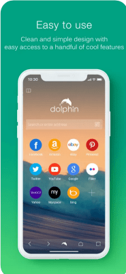 Скриншот приложения Dolphin Browser - №2