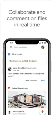 Скриншот приложения Google Диск - №5