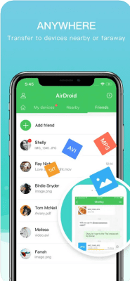 Скриншот приложения AirDroid - №4