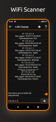Скриншот приложения IP Tools - Сетевые утилиты - №3