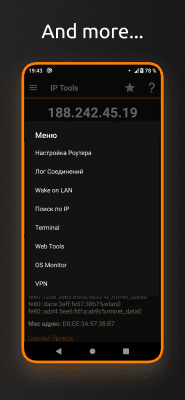 Скриншот приложения IP Tools - Сетевые утилиты - №8