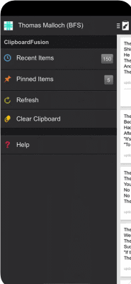 Скриншот приложения ClipboardFusion - №3
