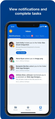 Скриншот приложения Box for iPhone and iPad - №5
