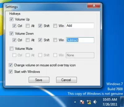 Скриншот приложения SimpleSndVol - №3