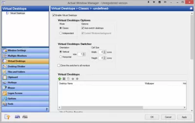 Скриншот приложения Actual Window Manager - №4