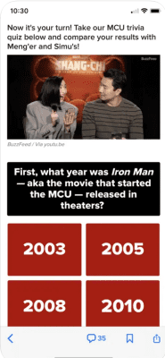 Скриншот приложения BuzzFeed - №5