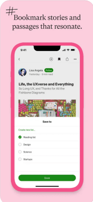 Скриншот приложения Medium - №6