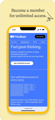 Скриншот приложения Medium - №10