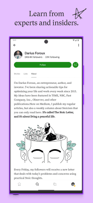 Скриншот приложения Medium - №3