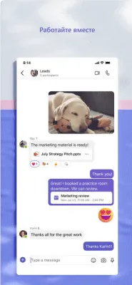 Скриншот приложения Microsoft Teams - №7