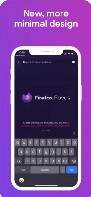 Скриншот приложения Firefox Focus - №1