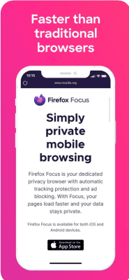 Скриншот приложения Firefox Focus - №4