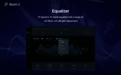 Скриншот приложения Boom2: Volume Boost and Equalizer - №3