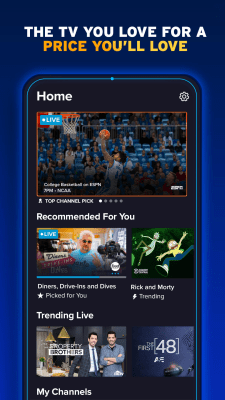 Скриншот приложения Sling TV - №1