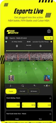 Скриншот приложения Париматч - №3