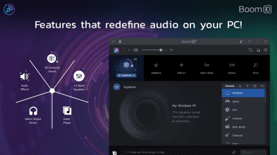 Скриншот приложения Boom 3D: Audio Enhancer with 3D Surround Sound - №2