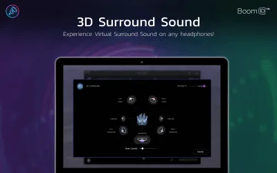 Скриншот приложения Boom 3D: Audio Enhancer with 3D Surround Sound - №3