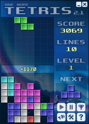 Скриншот приложения ONE MORE TETRIS - №4