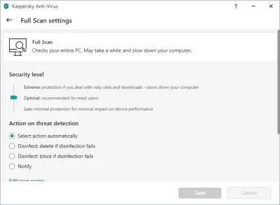 Скриншот приложения Антивирус Касперского - №4