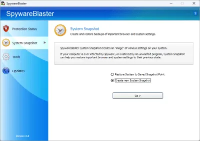 Скриншот приложения SpywareBlaster - №2