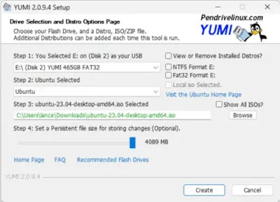 Скриншот приложения YUMI – Multiboot USB Creator - №1