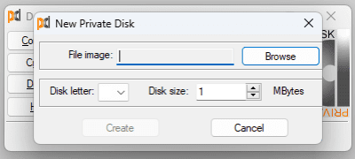 Скриншот приложения Dekart Private Disk Light - №2