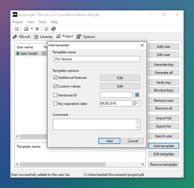 Скриншот приложения PELock - №7