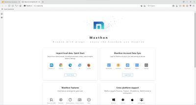 Скриншот приложения Maxthon - №1