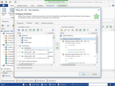 Скриншот приложения EMCO Remote Shutdown - №4